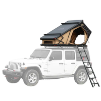 Wild Land Aluminium Hartschalen-Dachzelt für Outdoor-Camping, 2-Personen-Pickup-Truck-Bettzelt, Offroad-Overland-Autozelt