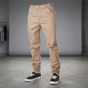 Pantalones Chinos de Algodón 100% para Hombre, Corte Recto, Cintura Media, Primavera, Fabricante Directo, Mejor Vendedor 2022, Bangladesh - Product Image 2