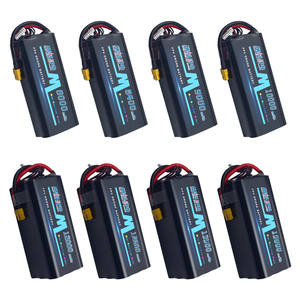 Molipo batterie de drone 6S2P 6S3P 8000 мАч 8400 мАч 9000 мАч 10000 мАч 12000 мАч 12600 мАч 15000 мАч литий-ионный аккумулятор - Product Image 1