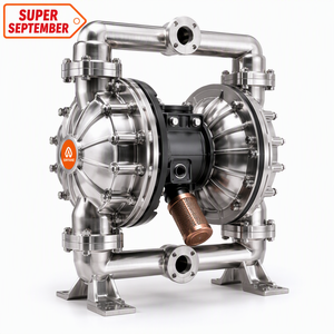 Pompe AODD portable avec diaphragme en polypropylène PP PTFE pour détergent, <span class=keywords><strong>savon</strong></span>, produits chimiques résistants à l'abrasion, faible MOQ, livraison rapide - Product Image 3