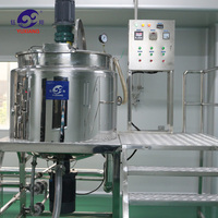 Yuxiang-Mezclador de cosméticos de acero inoxidable, licuadora de lavado de líquido de alta cizalla, tanque de mezcla con agitador