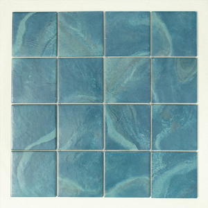 Piastrelle per Piscina 150x150mm Lucide Antiscivolo in Ceramica Stampata a Getto d'Inchiostro per Progetti di Piscine in Ville e Hotel - Product Image 6