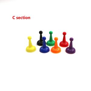 25mm Plastic Checkers Chess Pieces Chessman Table Board Game Accessory Flying chess pieces