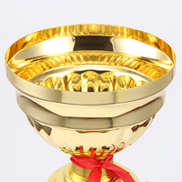 Usine Design Simple Métal Trophée Collection Décor Cadeau D'affaires Souvenir Trophées Activités De Promotion Trophée Personnalisé OEM