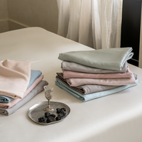 Ensemble de literie en lyocell personnalisable en gros, luxueux, doux, respirant, toutes saisons, ensemble de housse de couette 4 pièces pour la maison, l'hôtel, la chambre à coucher