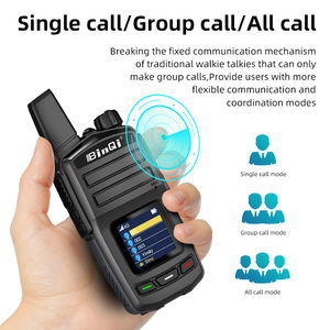 Binqi BQ-610A 4G PoC LTE cầm tay hai chiều Walkie Talkie tầm xa 5000km không dây liên lạc toàn cầu nói chuyện Sim thẻ mạng - Product Image 2