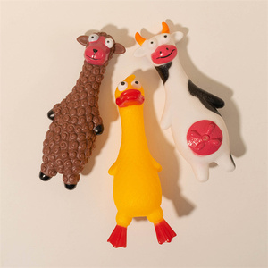 Cow Shaped Squeaky Puppy <strong>Dog</strong> Toys Small <strong>Dogs</strong> Chewing Pet Toys Vinyl With <strong>Sound</strong> <strong>Squeaker</strong> - Product Image 2