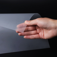 Échantillon gratuit de plaque rigide en polycarbonate plastique, plaque diffuseur LED givrée