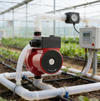 Pompe centrifuge automatique pour chauffe-eau solaire commercial, utilisation eau propre, haute pression, moteur en cuivre, OEM, salle de bain 1