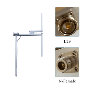 Antena Yagi de Aluminio para FM de 88-108MHz, Antena de Radiodifusión con Conector N Hembra o DIN 7/16 L29 - Product Image 1