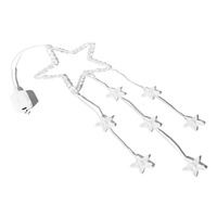 Lampe suspendue LED rechargeable portable, étoile, flocon de neige, arbre de Noël, décoration romantique pour la pièce, la fenêtre, la fête