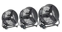 Ventilateur tambour industriel en métal à grande vitesse de 36 pouces 11300CFM Portable refroidissement Air entrepôt Garage utilisation atelier inclinable