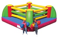 Pas cher enfant jeu location gonflable d'arène de zone de combat de lutte ring de boxe à vendre