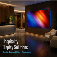Display LED HD per Interni P1.86 per Casa, Centro Commerciale, Ospedale, Frequenza di Aggiornamento Elevata 7680Hz, Video Wall LED