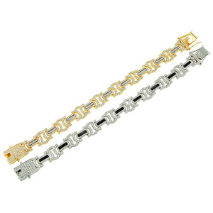 Nuevo Collar de Hombre Estilo Hiphop con Diseño Geométrico Exagerado y Brillante, Joyería de Moda - Product Image 4