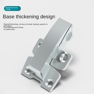 Bisagra Ajustable <span class=keywords><strong>de</strong></span> Cierre Suave <span class=keywords><strong>de</strong></span> Aleación <span class=keywords><strong>de</strong></span> Zinc para Puerta <span class=keywords><strong>de</strong></span> Armario <span class=keywords><strong>de</strong></span> Cocina, Diseño Moderno <span class=keywords><strong>de</strong></span> Alta Calidad - Product Image 3