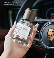 Bouchon de bouteille en verre de luxe parfum personnalisé parfum de voiture arôme 30ml 50ml 100ml capacité gravure personnalisée maquillage