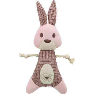 Juguete de Peluche de Conejo de 24 cm para Mascotas, Juguete para Masticar - Product Image 1