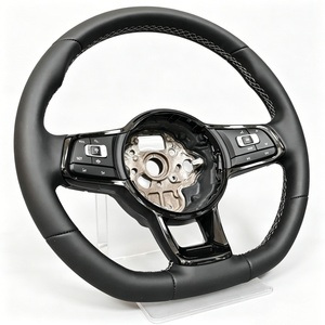 Volante de Cuero Directamente de Fábrica para Volkswagen VW <span class=keywords><strong>Golf</strong></span> Mark <span class=keywords><strong>8</strong></span> R MK8 GTI 8R GTD GTE R8 TSI - Product Image 5