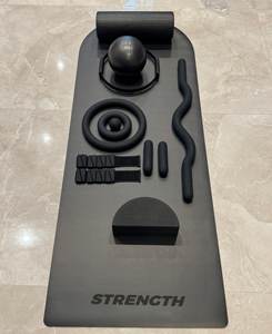 Kit de <span class=keywords><strong>Pilates</strong></span> Personalizado para Casa, Mancuernas de Silicona, Pesas para Tobillos y Muñecas, Barras de <span class=keywords><strong>Pilates</strong></span>, Tapete de Yoga, Anillo de <span class=keywords><strong>Pilates</strong></span> - Product Image 5