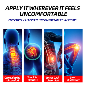 왕테일른 장유 진통 패치 - 근육 및 허리 통증 완화를 위한 원적외선 자기 요법이 포함된 천연 티베트 허브 포뮬러 - Product Image 5