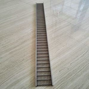 JIBOO Custom Outdoor Acero inoxidable Car Wash Grate Pool Drain Venta al por mayor Floor Shower Drains Gutter Rain Drain para Car Wash Pool - Product Image 4