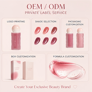 Gloss à lèvres effet miroir, longue tenue, waterproof, haute qualité, mignon, personnalisé pour le maquillage quotidien avec service OEM ODM - Product Image 6