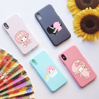 Paquete de Pegatinas de Ovejas Rosadas Kawaii, Lindas Pegatinas de Anime de Dibujos Animados, Impermeables, para Decoración de Álbumes de Recortes, Teléfonos y Computadoras Portátiles