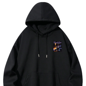 เสื้อฮู้ดดี้ผู้ชายแบบกำหนดเอง ผ้าฝ้ายผสมโพลีเอสเตอร์ ผ้าฟลีซทรงโอเวอร์ไซส์ เสื้อฮู้ดดี้ฤดูหนาว พิมพ์ลายพัฟ แขนยาว แห้งเร็ว สไตล์ลำลอง สตรีทแวร์ เสื้อสเวตเชิ้ต - Product Image 1