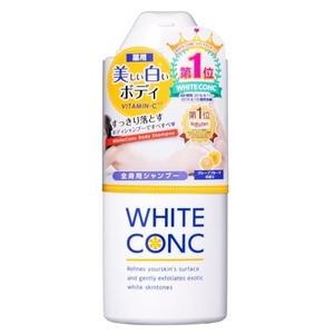 Shampooing corporel WHITE CONC CII, nettoyant corporel médicamenteux japonais, parfum pamplemousse, vitamine C, hydratant, 360 ml - Product Image 1