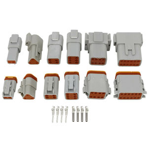 汽车连接器DT系列2针至<span class=keywords><strong>3</strong></span> 4 5 6 8 12针防水DT06-8S-E008 DT04-8P-E008公母Deutsch连接器 - Product Image 3