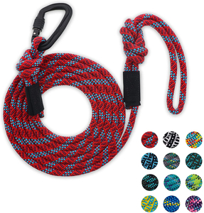 Correa de cuerda de perro muy resistente, reflectante, con nudo de lazo - Product Image 3