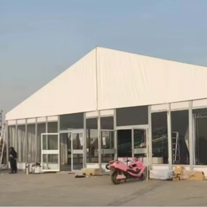 25mx40m Açık Hava Büyük Ağır Hizmet Tipi Su Geçirmez Rüzgar Geçirmez Parti Çadırları Törenler İçin Etkinlik Çadırı - Product Image 4