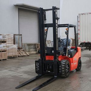 Chariot élévateur à fourche JICHUAN Chine, entièrement électrique, robuste, 5 tonnes, transmission intégrale, pneus pleins - Product Image 3
