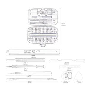 OEM 153 en 1 Mini tournevis électrique Ensemble d'outils de <span class=keywords><strong>réparation</strong></span> pour <span class=keywords><strong>smartphone</strong></span> PC pour distributeur en gros Prix de gros d'usine - Product Image 5