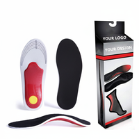 Semelles orthopédiques confortables en EVA, semelles orthopédiques pour le soutien de la voûte plantaire, pour les pieds plats, les chaussures de sport, les bottes de travail, absorption des chocs, toutes utilisations