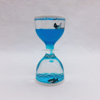 Minuteur liquide en acrylique, nouveau jouet à mouvement liquide, sablier à huile, sablier à action liquide