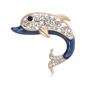 Spille da Donna Unisex a Forma di Animale, Disponibili in Vari Colori, Accessori Casual per Feste, Regali, Bellissimo Delfino - Product Image 1