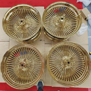 ล้อซี่ลวดขนาด 26 นิ้ว สีทองทั้งหมด ล้อซี่ลวดสีทอง ขอบล้อสีทอง ขนาด 24 นิ้ว - Product Image 5