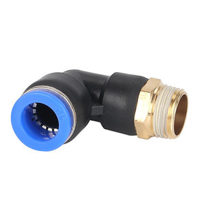 ข้อต่อเร็วแบบลม PL8-02 ผลิตจากโรงงานโดยตรง สำหรับสายลม ขนาด 6-01/10-03 ซีรีส์ - Product Image 3