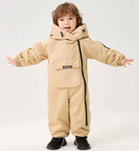 Traje de Nieve para Recién Nacido, Mono de Invierno con Capucha de Forro Polar para Bebé Niña o Niño, Conjunto de Ropa para Bebé - Product Image 2