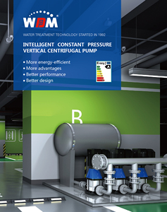 Pompe centrifuge verticale à haute pression à fréquence variable en acier inoxydable WDDM 304/316 - Product Image 2