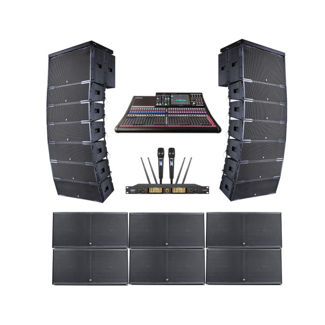Professional Audio Dual 12 Inch Line Array System,line Array Speakers,line Array Active