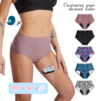 Nouvelle arrivée 4 couches culotte de période de flux léger sans odeur PFAS Culotte Menstruelles sous-vêtements femmes culotte de période menstruelle