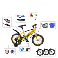 Vélo Enfant SY 12 Pouces 16 18 20 Pouces Monovitesse pour Garçon de 5 à 10 Ans, Cycle pour Enfants de Classe 4