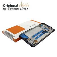 Pièces de rechange de téléphone portable d'origine Service Pack LCD pour Xiaomi Redmi Note11 Pro Plus Téléphone portable LCD de remplacement avec cadre