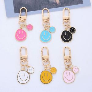 Custom Company <b>Name</b> Logo Keychain 2D 3D Soft Enamel Letter Offset Printed Zinc Alloy Metal <b>Keyring</b> - Product Image 4