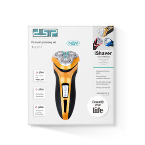 <span class=keywords><strong>Afeitadora</strong></span> Facial de Triple Cuchilla <span class=keywords><strong>DSP</strong></span>, Cabezal de Corte Flotante 3D, <span class=keywords><strong>Afeitadora</strong></span> Eléctrica Recargable a Prueba de Agua para Hombre, <span class=keywords><strong>Afeitadora</strong></span> Eléctrica Doméstica - Product Image 6