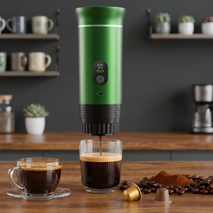 Máquina de Espresso Mini de Alta Calidad al por Mayor de Fábrica, Cafetera Italiana Eléctrica de Calentamiento Rápido de 20 Bares para Oficina, Hogar y Negocios - Product Image 1