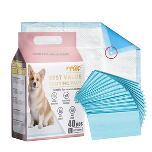 Tapis absorbants jetables pour chiens, avec technologie de retenue d'eau, pour l'apprentissage de la propreté des animaux, personnalisables (emballage, taille, logo), vente en gros - Product Image 1